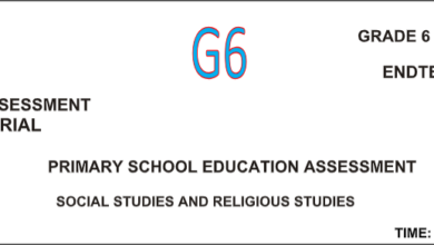 GRADE 6 END TERM 1 EXAMS Q$A 2025