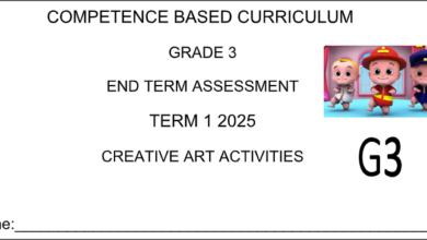 GRADE 3 END TERM EXAMS Q$A 2025
