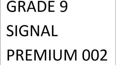 GRADE 9 SIGNAL PREMIUM 002