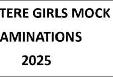 BUTERE GIRLS MOCK EXAMINATIONS 2025