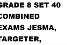 GRADE 8 SET 40 COMBINED EXAMS JESMA, TARGETER, SIGNAL, DISTINCTION AND STEP FLYER 2025