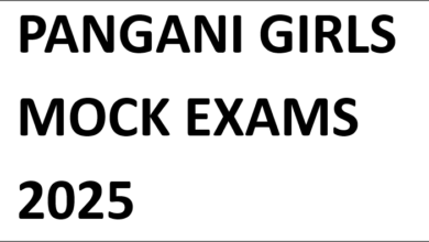 PANGANI GIRLS MOCK EXAMS 2025