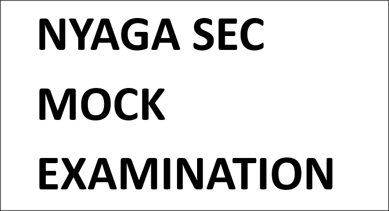 NYAGA SEC MOCK EXAMINATIONS 2025