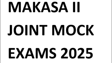 MAKASA II JOINT MOCK EXAMS 2025