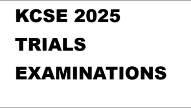 KCSE 2025 TRIALS EXAMINATIONS