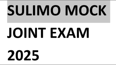 SULIMO MOCK JOINT EXAM 2025