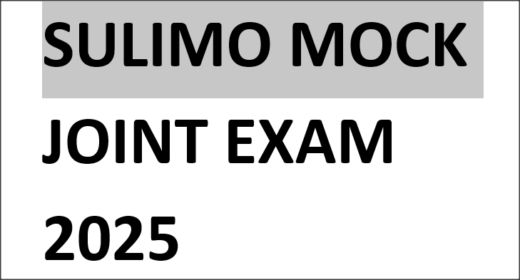 SULIMO MOCK JOINT EXAM 2025