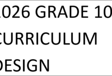 2026 GRADE 10 CURRICULUM DESIGN