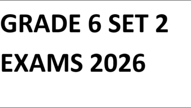 GRADE 6 SET 2 EXAMS 2026