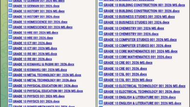 GRADE 1O END TERM 1 EXAMS QUESTION AND ANSWER