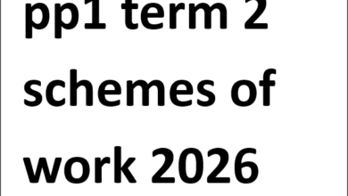 pp1 & pp2 term 2 schemes of work 2026